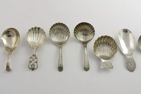 Evolution of silver caddy spoons