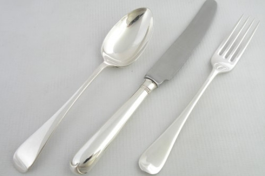 Old English Pattern Silver Cutlery