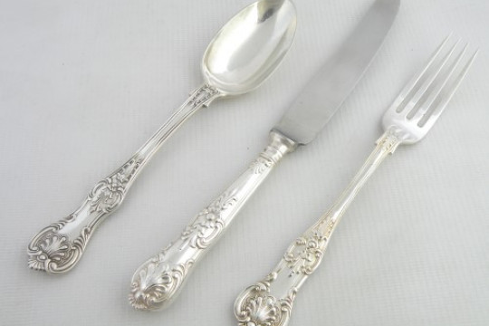 Queens Pattern Silver Cutlery