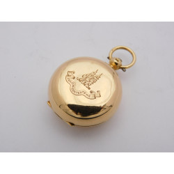 18ct gold sovereign case 1912 John Walton Co