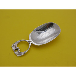 AE jones silver tea caddy spoon 1920 AEJ