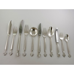 Acanthus pattern Georg Jensen Sterling silver