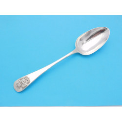 Admiralty pattern silver table spoon London 1842 Chawner