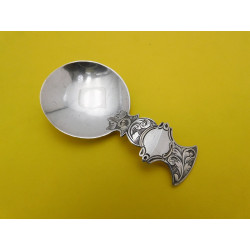 Alfred Taylor silver caddy spoon Birmingham 1962
