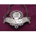 Antique Silver white wine label by Susanna Barker