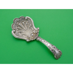 Antique silver caddy spoon Bimingham 1825 John Bettridge