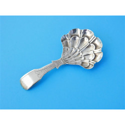 Antique silver caddy spoon Birmingham 1830 John Lilly