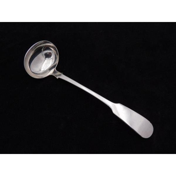 Arbroath silver toddy ladle by Andrew Davidson