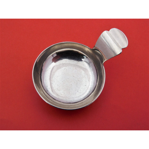 Art Deco silver caddy spoon by William Base Son