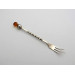 Ballater silver fork with citrine by William Robb