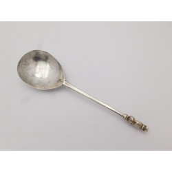 Barnstaple silver lion sejant spoon Thomas Matthew