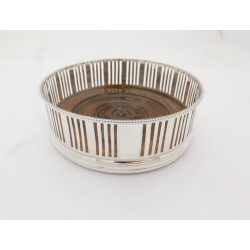Bateman silver wine coaster 1805 PBWBAB