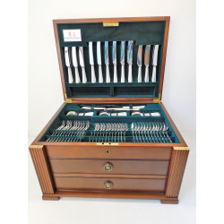 Bead Pattern Silver canteen of Cutlery by Arthur Price
