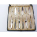 Bernard Cuzner designed silver cake forks Liberty co