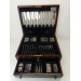 Boxed 84 piece Reed Ribbon Silver Canteen of Cutlery1996