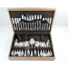 Boxed Hallmarked Silver Cutlery Sheffield 1985 Bead Pattern