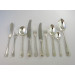 Boxed silver canteen of cutlery Sheffield 1985 in Bead Pattern