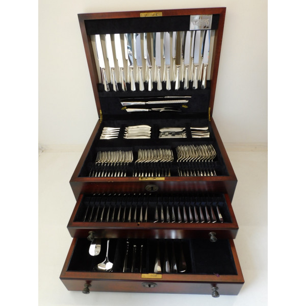 Carrs Silver Cutlery Sheffield 1993 Sterling Holbrook box