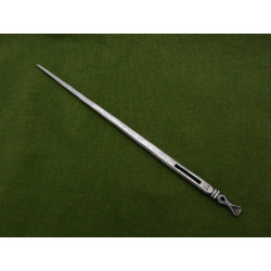 Charles 1 silver bodkin by William Maddox ear spoon