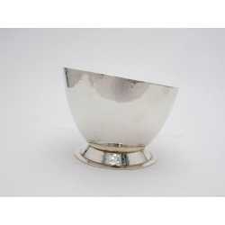 Charles Boyton Art deco silver bowl London 1932