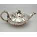 Charles Fox silver teapot with armorial 1828