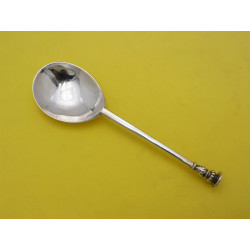 Charles I silver seal top spoon London 1627 Daniel Cary
