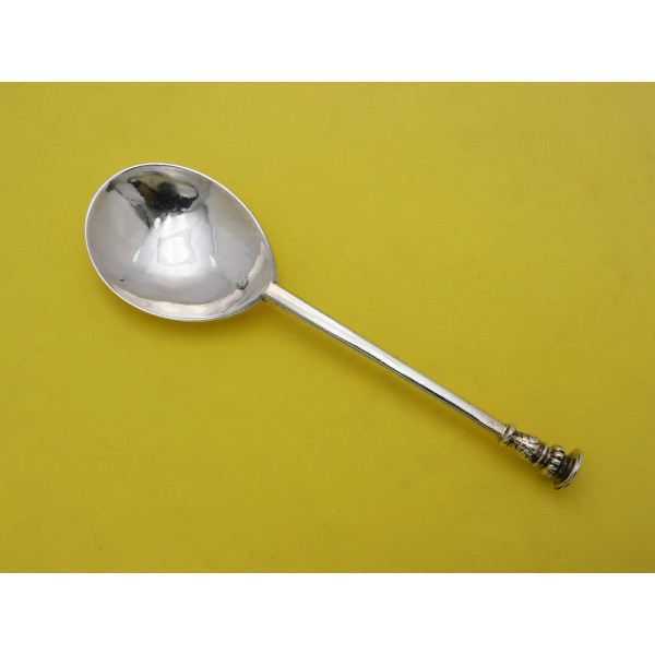 Charles I silver seal top spoon London 1627 Daniel Cary