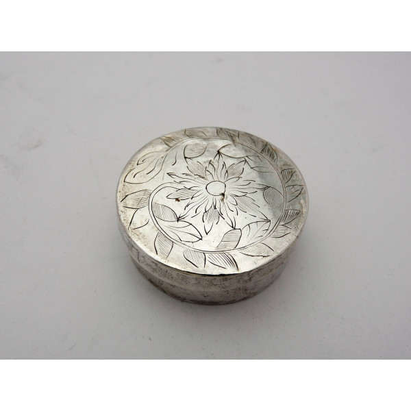 Charles I silver snuff box London 1670