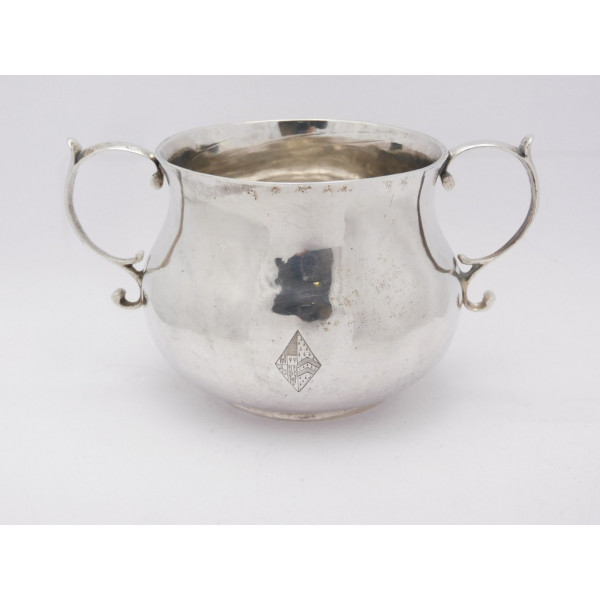 Charles II silver porringer Katherine Stevens London 1673