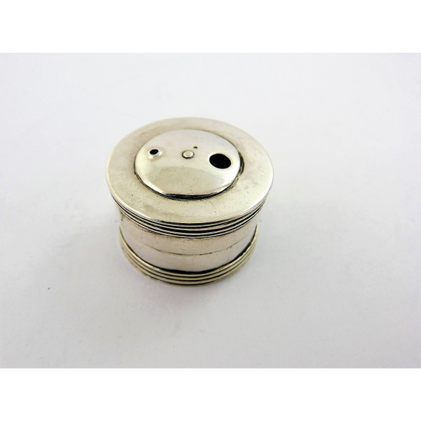 Charles II silver thread box by WP