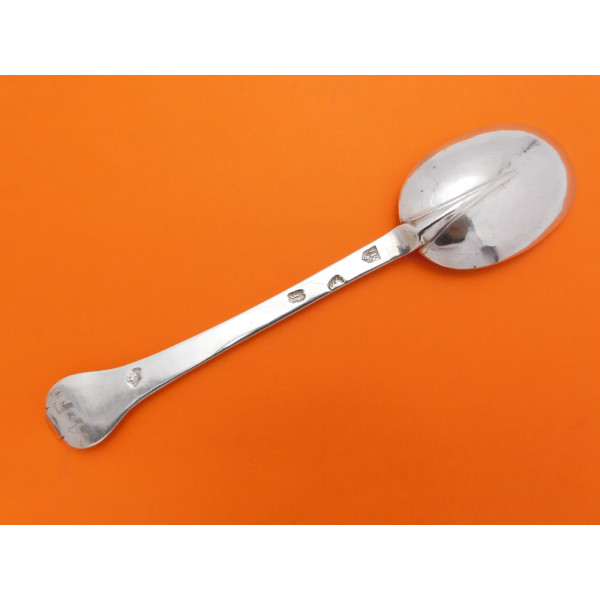 Charles II silver trefid spoon London 1669 John King