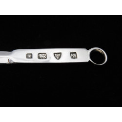Chester 1962 hallmarked silver paper knife Lowe Sons