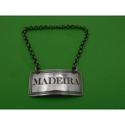 Chester silver Madeira wine label George Lowe 1805