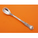 Coburg pattern silver mustard spoon 1854
