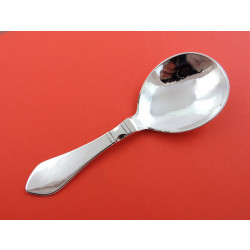 Continental Pattern sterling silver caddy spoon Georg Jensen