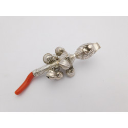 Coral Bells silver rattle by WT