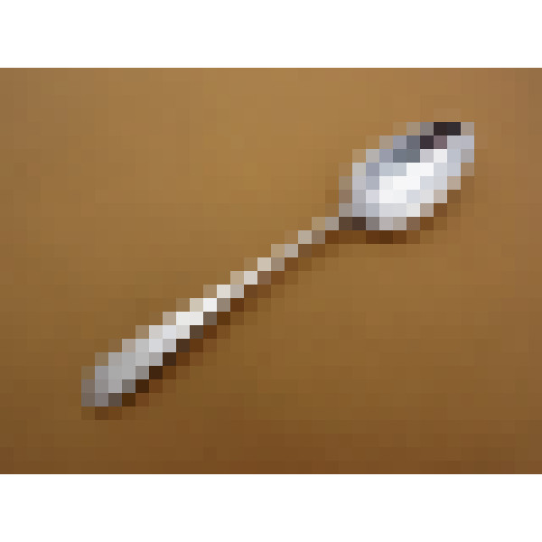 Cork silver table spoon by John Nicholson