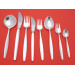 Cypress pattern silver cutlery service by Georg Jensen 12 person canteen