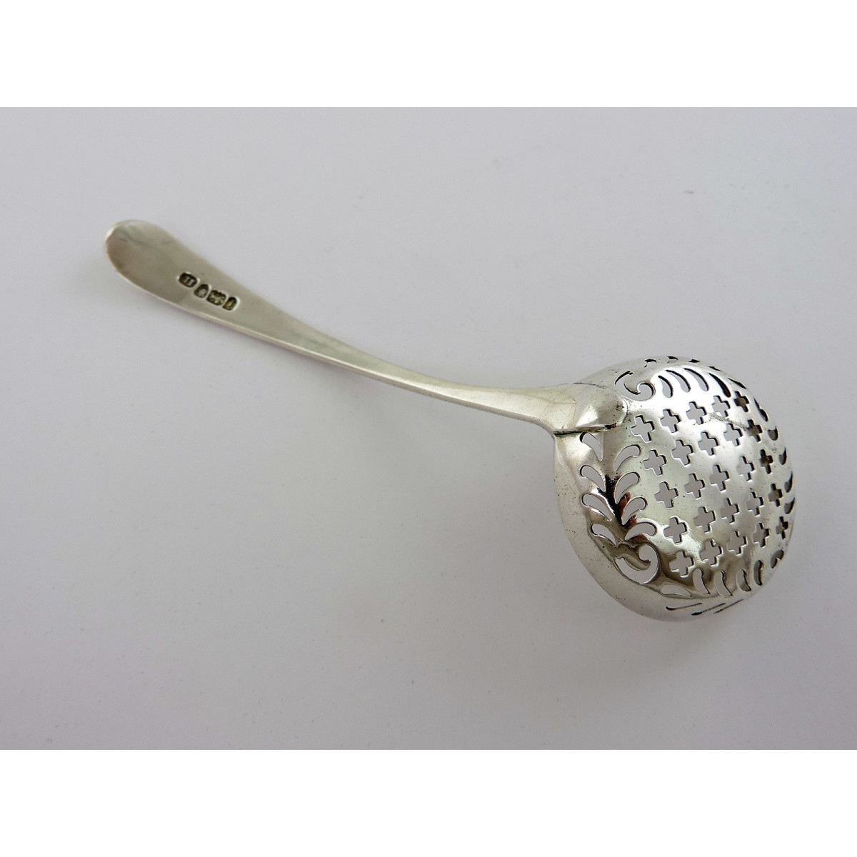 Georgian Sugar Sifter Spoon 1784 Antique Silver Spoons