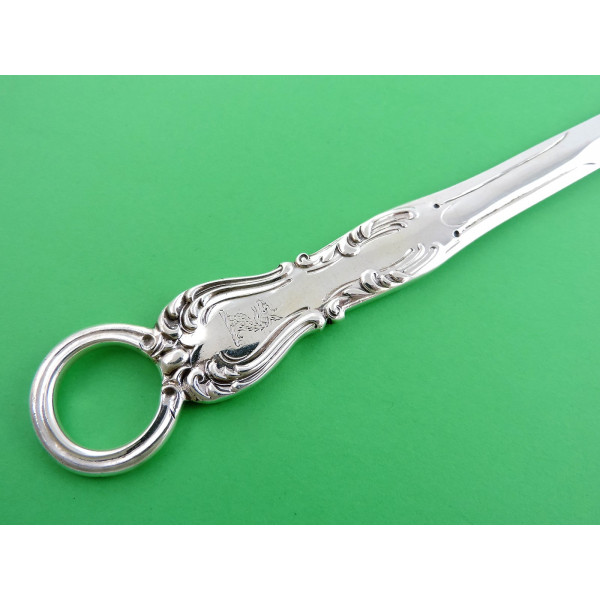Devonshire Pattern silver meat skewer 1850 George Adams