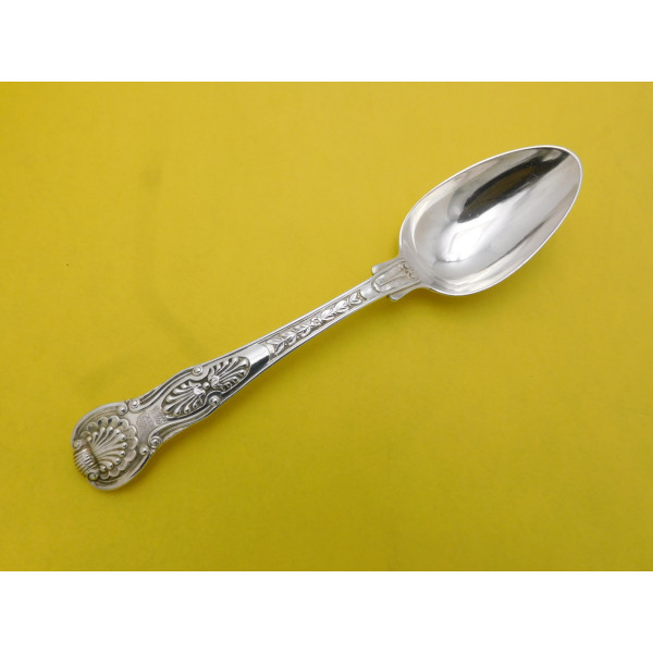 Double Shell Laurel Silver Dessert Spoon 1817 Paul Storr