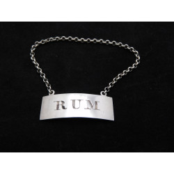 Dundee Silver rum label bottle ticket Cameron
