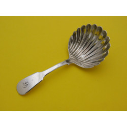 Dundee silver caddy spoon by Andrew Murray