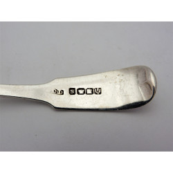 Dundee silver toddy ladle by DD