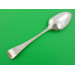 Duty dodger silver Georgian table spoon by Thomas Evans and George Smith