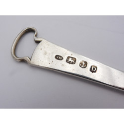 Early Birmingham silver skewer John Moore 1776