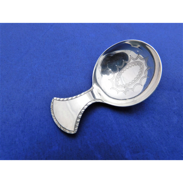 Elizabeth Morley silver caddy spoon london 1802