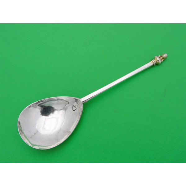 Elizabethan maidenhead silver spoon London 1592 William Cawdell