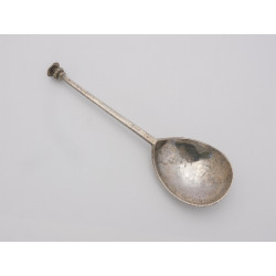 Elizabethan silver seal top spoon London 1563