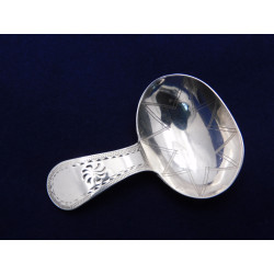 Exeter silver caddy spoon Parsons Crees 1800